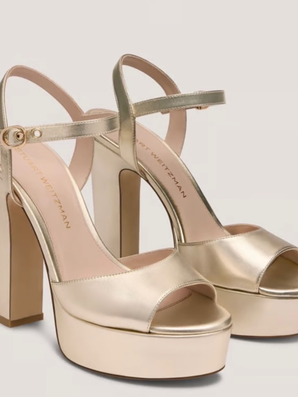Stuart Weitzman Reade Platform Sandal - Picture 4 of 6